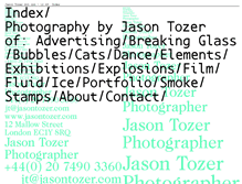 Tablet Screenshot of jasontozer.com